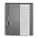 128x128 of Aquave Private Folder 512x512