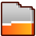 Folder   Orange Open