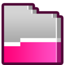 Folder   Pink Open