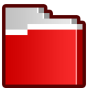 Folder   Red