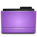 Folder purple