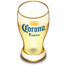 Corona beer glass