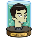 George Takei's head