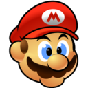 128x128 of Mario