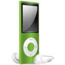 iPod Nano green off