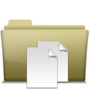 Folder Documents Brown
