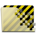 128x128 of beige folder icon warehouse