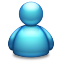 128x128 of Live Messenger blue