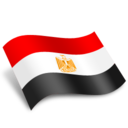 128x128 of Egypt Flag