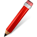 Pencil red