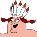Peter Griffin Indian zoomed 2