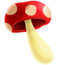 128x128 of Forest mushroom