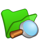 Folder green explorer