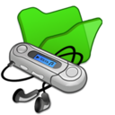 Folder green mymusic
