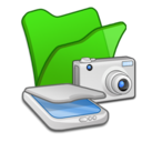 Folder green scanners cameras