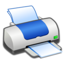 Hardware Printer Blue