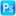 16x16 of Adobe Photoshop CS 3