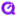 16x16 of QuickTime Purple