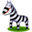 32x32 of Zebra