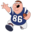 32x32 of Peter Griffin Football