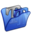 32x32 of Folder blue font2
