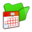 32x32 of Folder green scheduled tasks