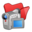 32x32 of Folder red videos