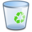 32x32 of System Recycle Bin Empty