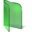 32x32 of Folder Open Green