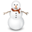 32x32 of Snowman