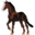 32x32 of horse mustang