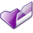 48x48 of Folder violet open