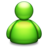 48x48 of Live Messenger green