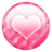 48x48 of Pink button heart