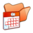 48x48 of Folder orange scheduled tasks