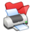 48x48 of Folder red printer