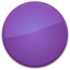 64x64 of Blank Badge Purple