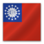 64x64 of Myanmar flag
