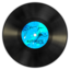 64x64 of Vinyl Blue