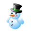 64x64 of snowman