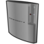 64x64 of Playstation 3 standing silver