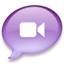 64x64 of iChat purple