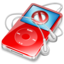 64x64 of ipod video red no disconnect