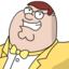 64x64 of Peter Griffen Tux zoomed 2