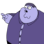 64x64 of Peter Griffin Blueberry zoomed
