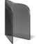 64x64 of Folder Open Black
