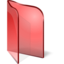 64x64 of Folder Open Red