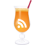 64x64 of RSS orange cocktail