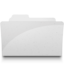 64x64 of OpenFolderIcon White