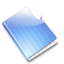 64x64 of Aqua  Folder